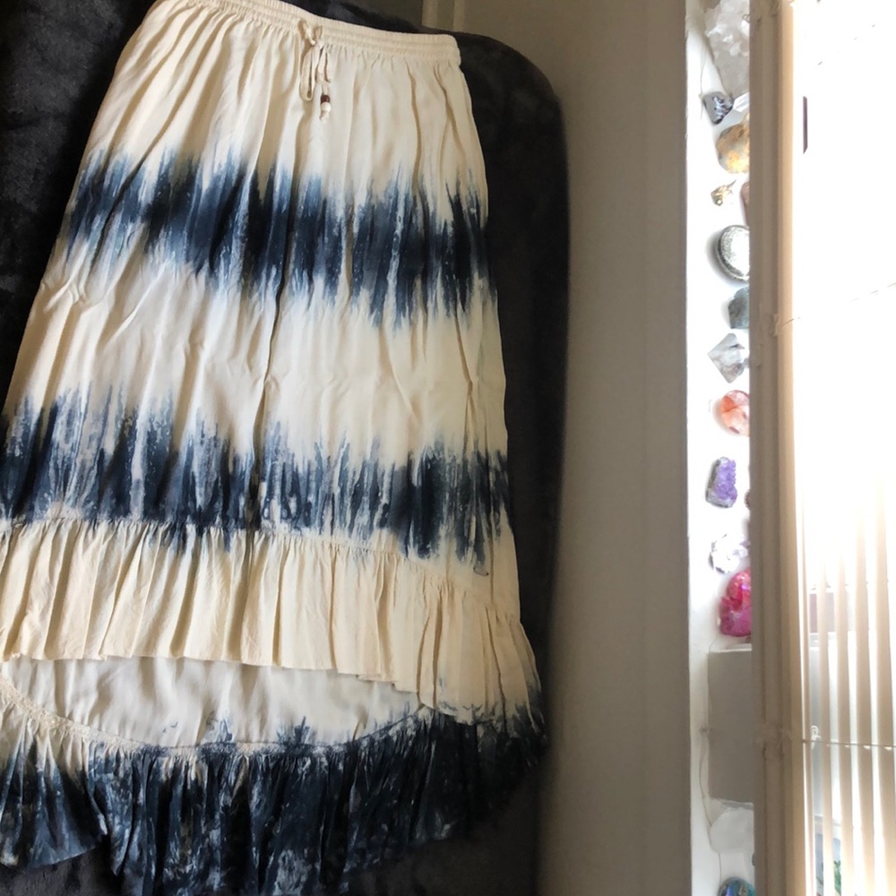 Rip curl tie die skirt